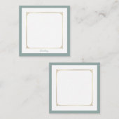 パーソナライズで賢明なメッセージカード ノートカード (正面/裏面)