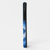 パーソナライズで青いサッカー Case-Mate iPhoneケース (裏面/左)