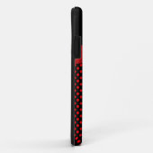 パーソナライズで黒く、赤い水玉模様のiPhone 5の箱 Case-Mate iPhoneケース (裏面/右)