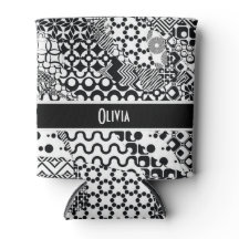 パーソナライズで、熱狂するで黒く及び白いパターン7