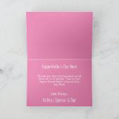 パーソナライズなおもしろいのSuperMom カード (内部)