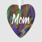 パーソナライズなお母さんのオーナメント オーナメント (正面)