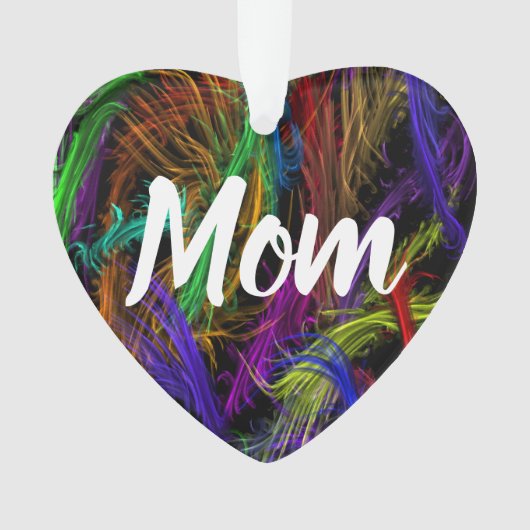 パーソナライズなお母さんのオーナメント オーナメント (正面)