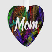 パーソナライズなお母さんのオーナメント オーナメント (正面)