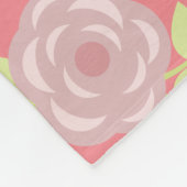 パーソナライズなお母さん及びベビーのパンダくまの子供 フリースブランケット (角)