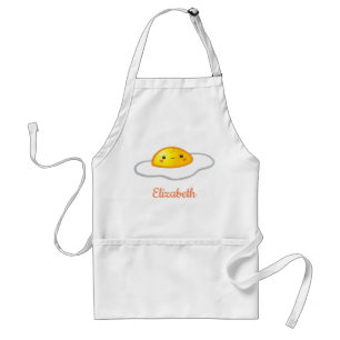 パーソナライズなかわいいの卵のエプロン スタンダードエプロン