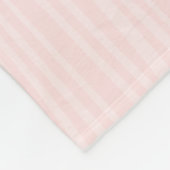 パーソナライズなかわいい森林動物子鹿及び花 フリースブランケット (角)