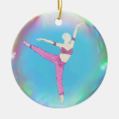 パーソナライズなくるみ割りのアラビアのオーナメント セラミックオーナメント (正面)