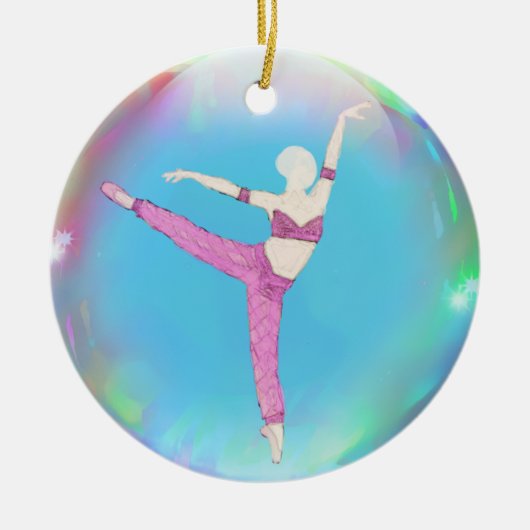 パーソナライズなくるみ割りのアラビアのオーナメント セラミックオーナメント (正面)