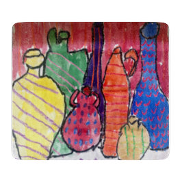 パーソナライズなまな板はアートワークか写真を加えます カッティングボード