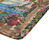 パーソナライズなまな板はアートワークか写真を加えます カッティングボード (角)