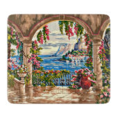 パーソナライズなまな板はアートワークか写真を加えます カッティングボード (正面)