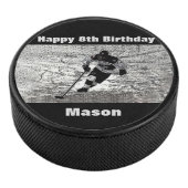 パーソナライズなアイスホッケー用パックの誕生日 アイスホッケーパック (3/4)