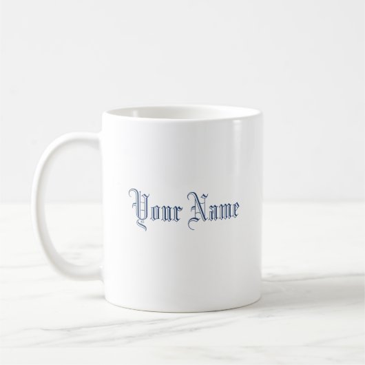 パーソナライズなアイリスマグ コーヒーマグカップ (左)