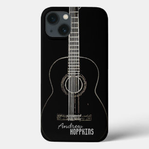 パーソナライズなアコースティックギター iPhone 13ケース
