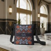 パーソナライズなアールヌーボーScrollwork クロスボディバッグ