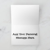 パーソナライズなイースターカード-生意気なひよこ シーズンカード (内部)