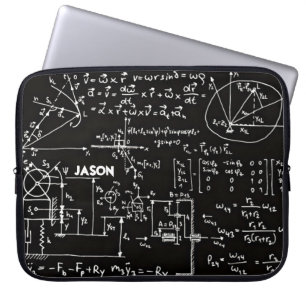 パーソナライズなオタク系のな数学の数学 ラップトップスリーブ