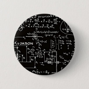 パーソナライズなオタク系のな数学の数学 缶バッジ