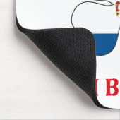 パーソナライズなオランダ語は私によってがヴァンBommelである私に接吻します マウスパッド (コーナー)