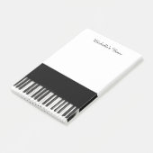 パーソナライズなカスタマイズピアノ鍵 ポストイット (アングル)