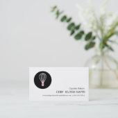 パーソナライズなカスタムなベーキングの名刺 名刺 (スタンド正面)