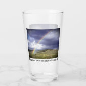 パーソナライズなカスタムな写真の記念品 タンブラーグラス (裏面)