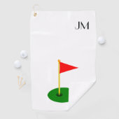 パーソナライズなカスタム ゴルフタオル (インサイチュ)