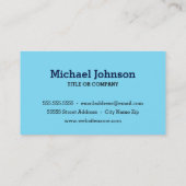 パーソナライズなカラフルの抽象芸術の幾何学的な銀河系 名刺 (裏面)