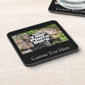 パーソナライズなカラー写真 コースター (左側)