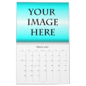 パーソナライズなカレンダーのテンプレート カレンダー (3月 2026)