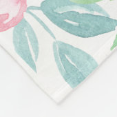 パーソナライズなキリンの子供のフリースブランケット フリースブランケット (角)