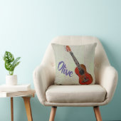 パーソナライズなギターの枕 クッション (椅子)