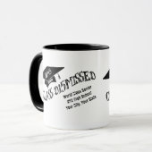 パーソナライズなクラスは2015年の卒業のマグを退去させました マグカップ (正面左)