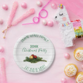 パーソナライズなクリスマスのプレート- Christamasのパーティー ペーパープレート (パーティー)