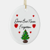 パーソナライズなクリスマスツリーの記念物の装飾 セラミックオーナメント (右)