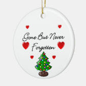 パーソナライズなクリスマスツリーの記念物の装飾 セラミックオーナメント (左)