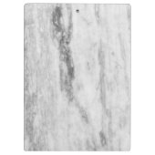 パーソナライズなクリップボードの大理石パターン|Monogrammed クリップボード (裏面)