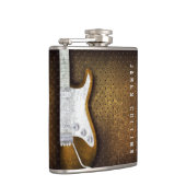 パーソナライズなクールな金属のグランジなエレキギター フラスク (右)