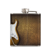 パーソナライズなクールな金属のグランジなエレキギター フラスク (裏面)