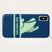 パーソナライズなコースの緑 Case-Mate iPhoneケース (裏面(横))