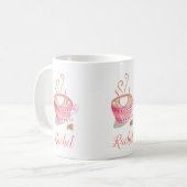 パーソナライズなコーヒー・マグ コーヒーマグカップ (正面左)