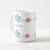 パーソナライズなコーヒー・マグ コーヒーマグカップ (正面左)