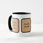 パーソナライズなコーヒー・マグ マグカップ (正面左)