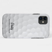 パーソナライズなゴルフ・ボール Case-Mate iPhoneケース (裏面(横))