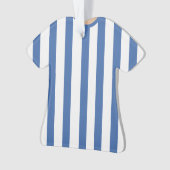 パーソナライズなサッカーの選手のクリスマスのオーナメント オーナメント (正面)