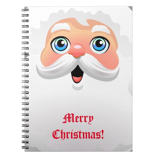 パーソナライズなサンタクロース ノートブック (正面)