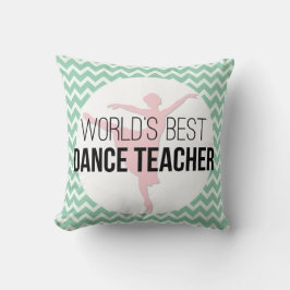 パーソナライズなシェブロンダンスのインストラクターは感謝していしています クッション