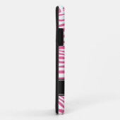 パーソナライズなシマウマパターン Case-Mate iPhoneケース (裏面/右)