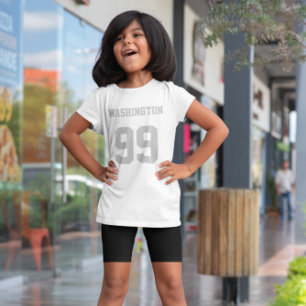 パーソナライズなジャージー Tシャツ